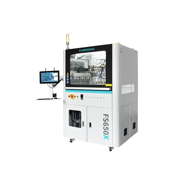 Ultrasonic Spray Coating With Conveyor