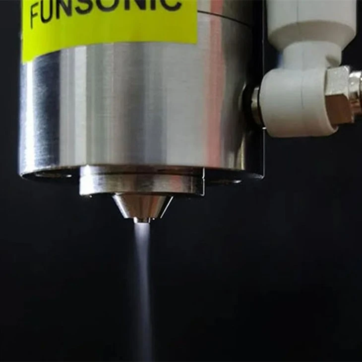 Ultrasonic Flux Spraying 100Khz Convergent Nozzle